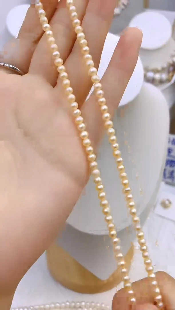 颈饰钛钢淡水珍珠X21