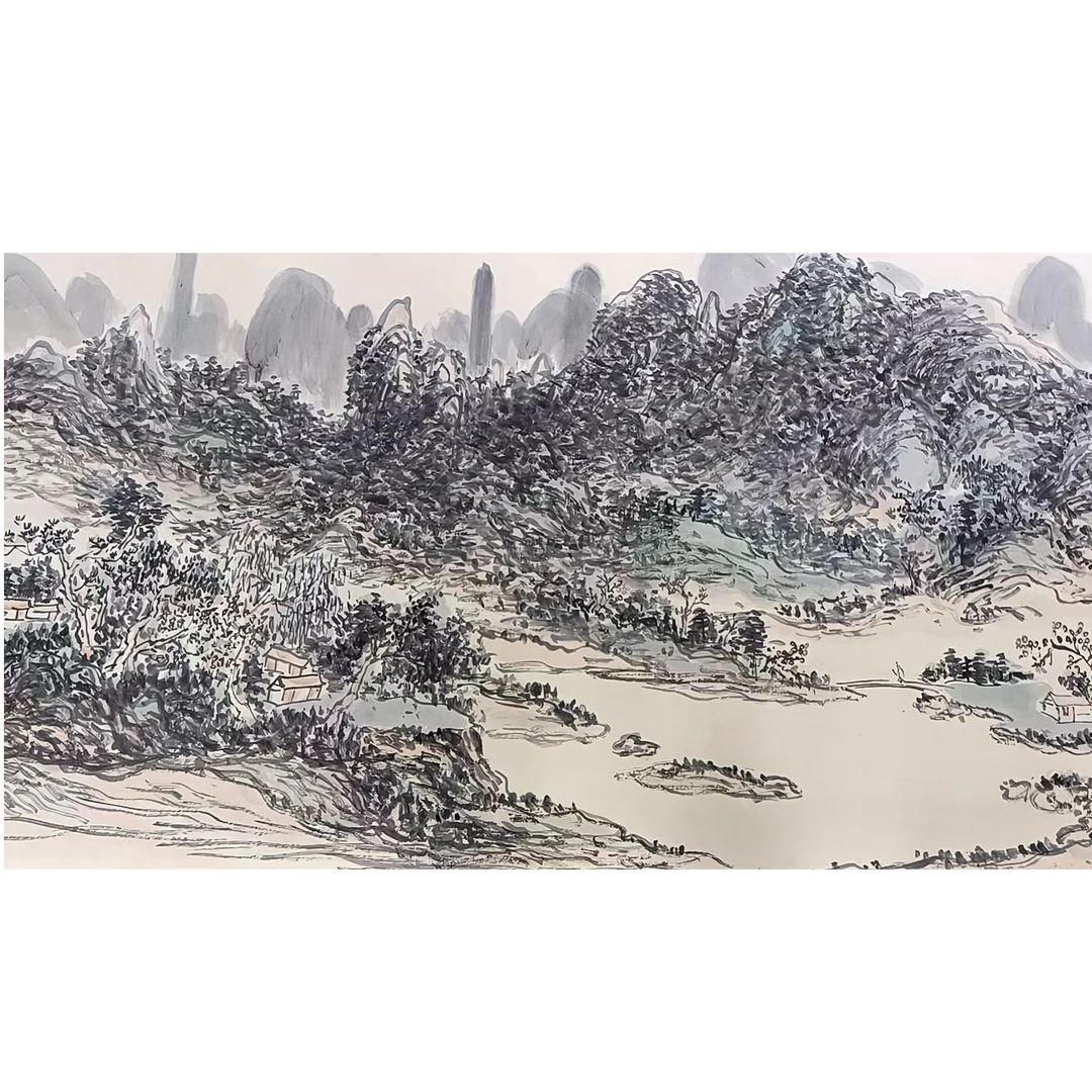 黄老款山水大画心175*95