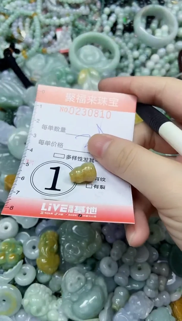 颈饰未镶嵌翡翠闪购0230810