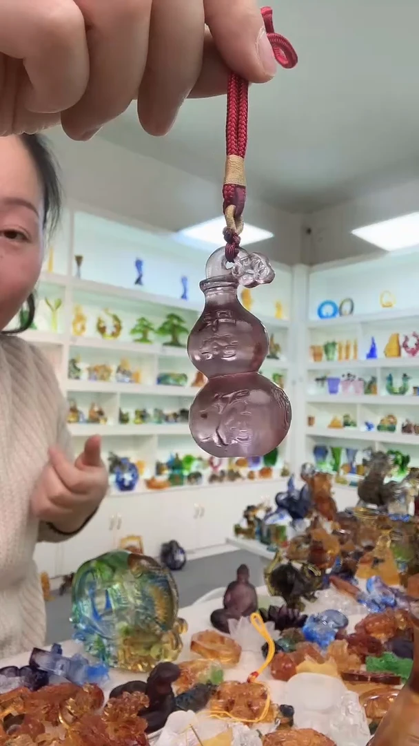 手工艺品琉璃平安葫芦