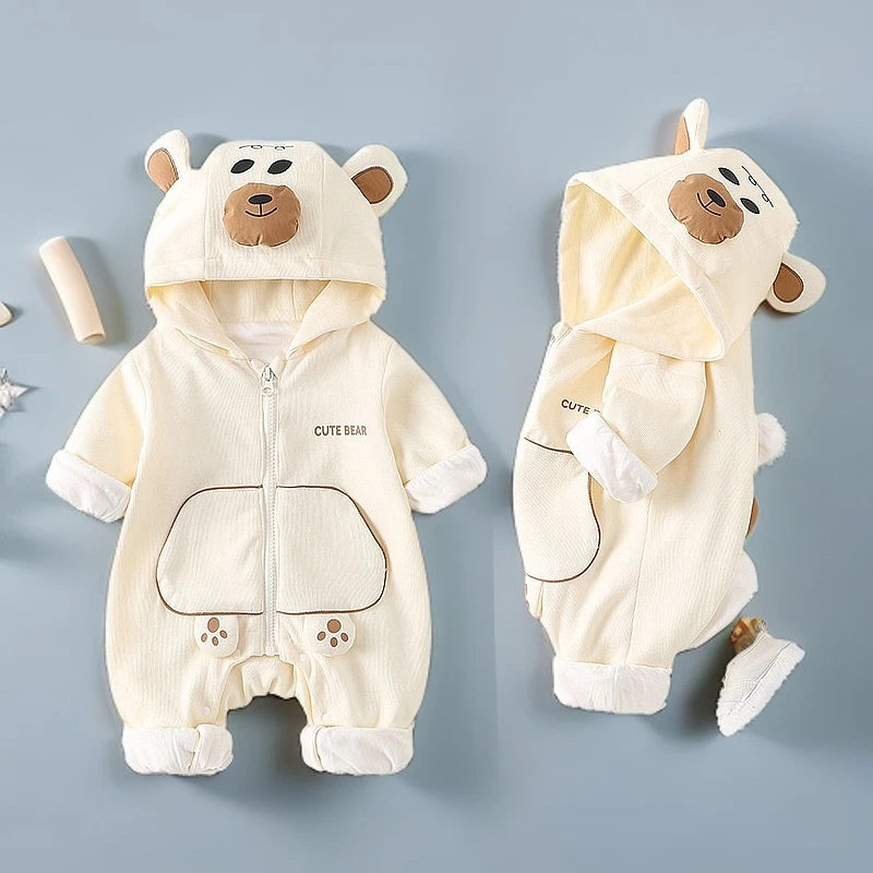 2025新款宝宝连身衣春季婴儿春秋衣服婴幼儿爬服婴儿连体外出服