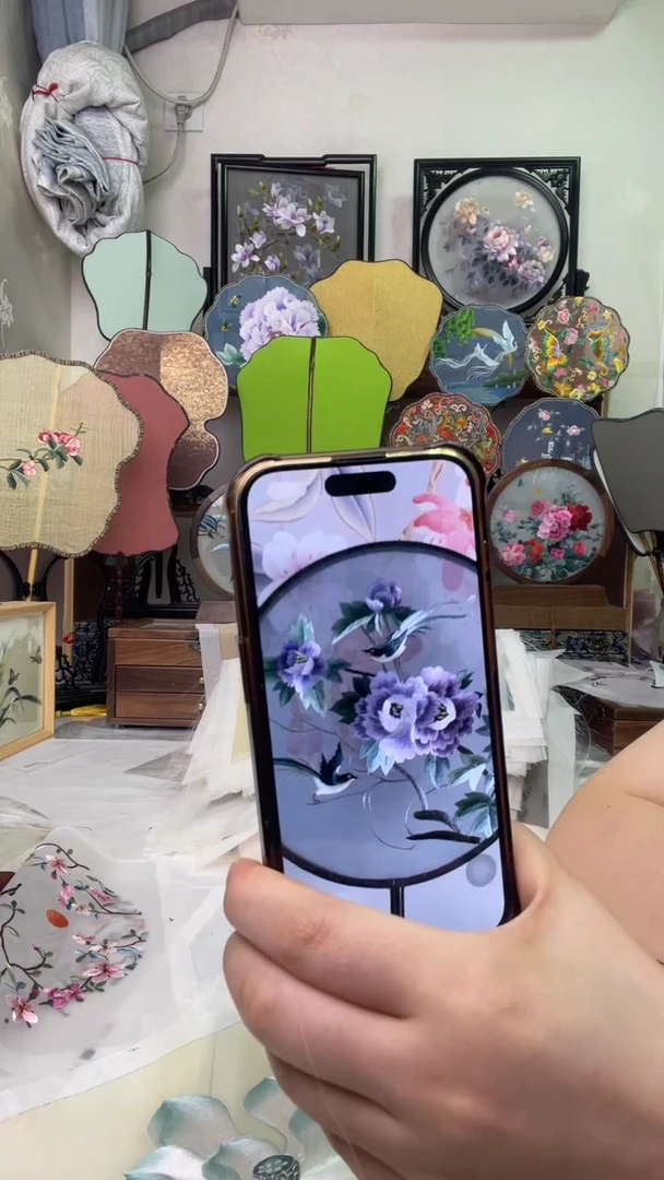 刺绣门***下苏绣作品苏绣绣片