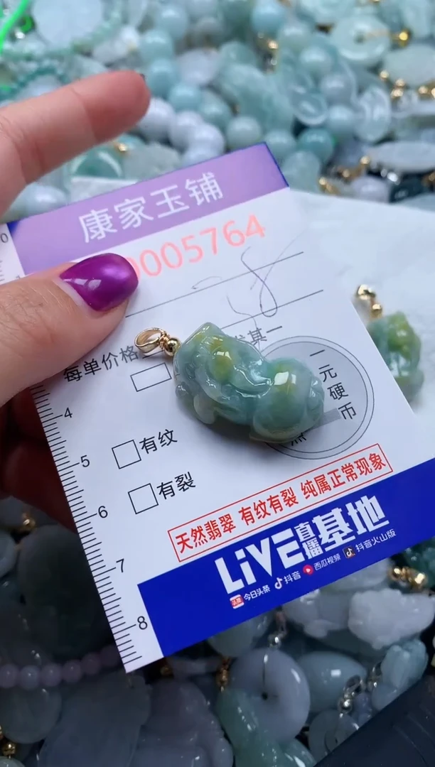 颈饰未镶嵌翡翠5764