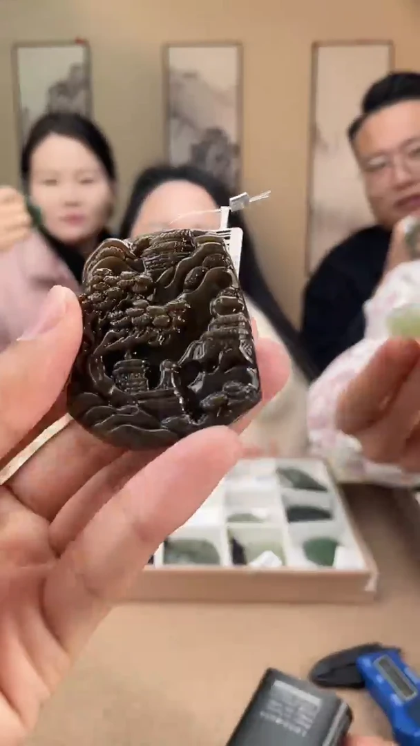 颈饰未镶嵌和田玉多样性拍一发一004003