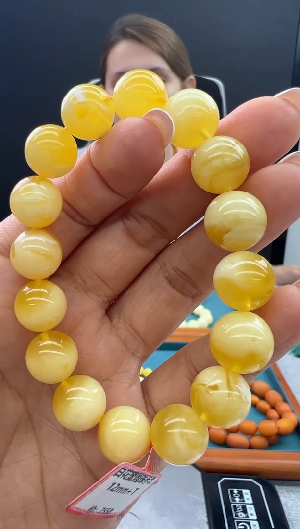 【闪购商品】未镶嵌琥珀手链48秒拍号