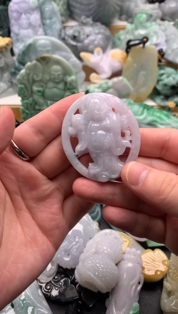 吊坠(不含链)未镶嵌翡翠1