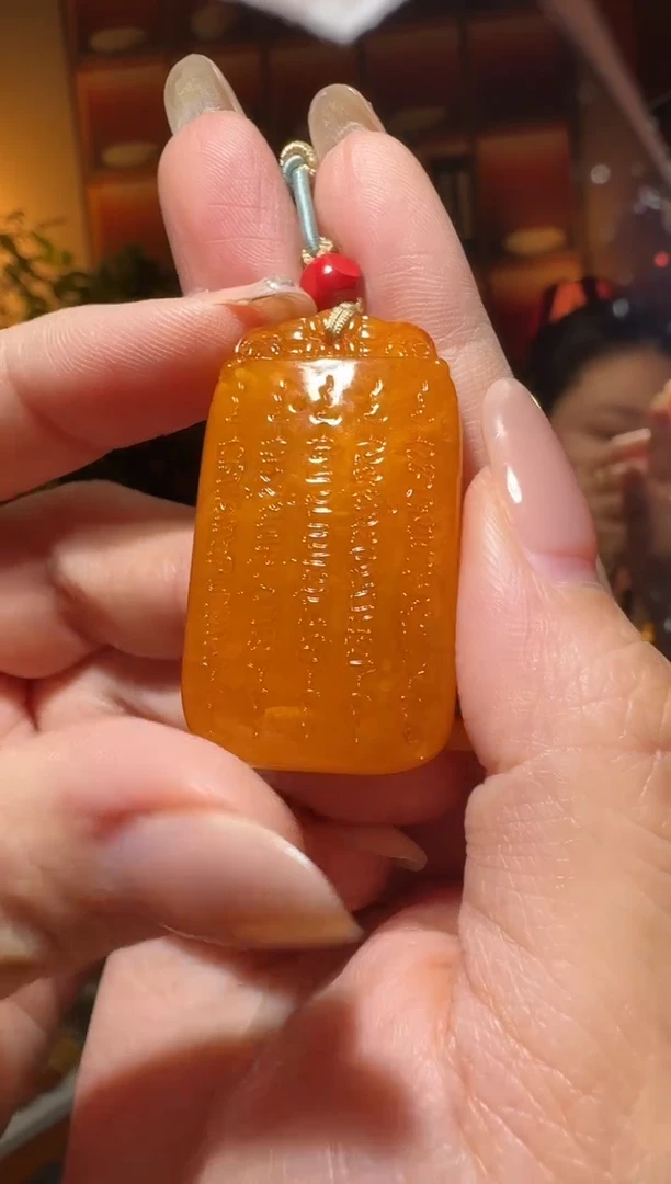 蜜蜡颈饰未镶嵌1679天然蜜蜡珠宝奇石全都保真