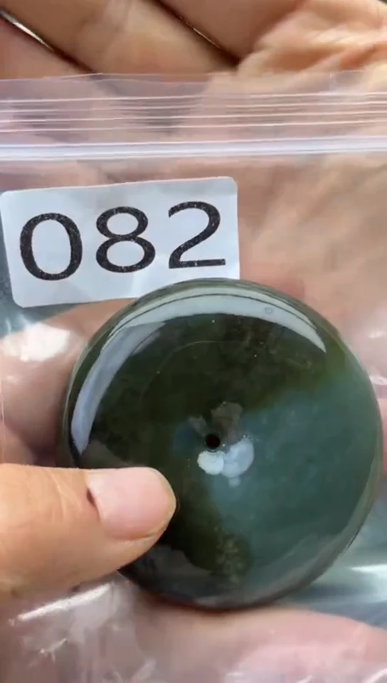 未镶嵌和田玉珠宝半成品扣子