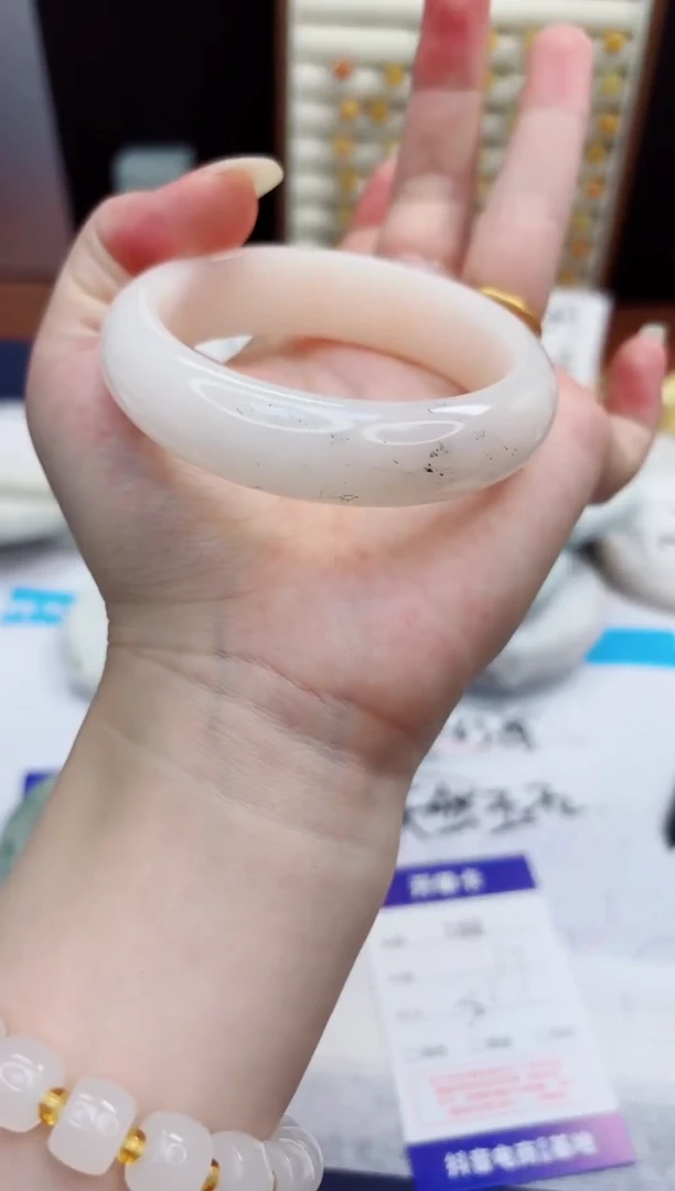 未镶嵌手镯石英质玉188-财气镯-圈口56