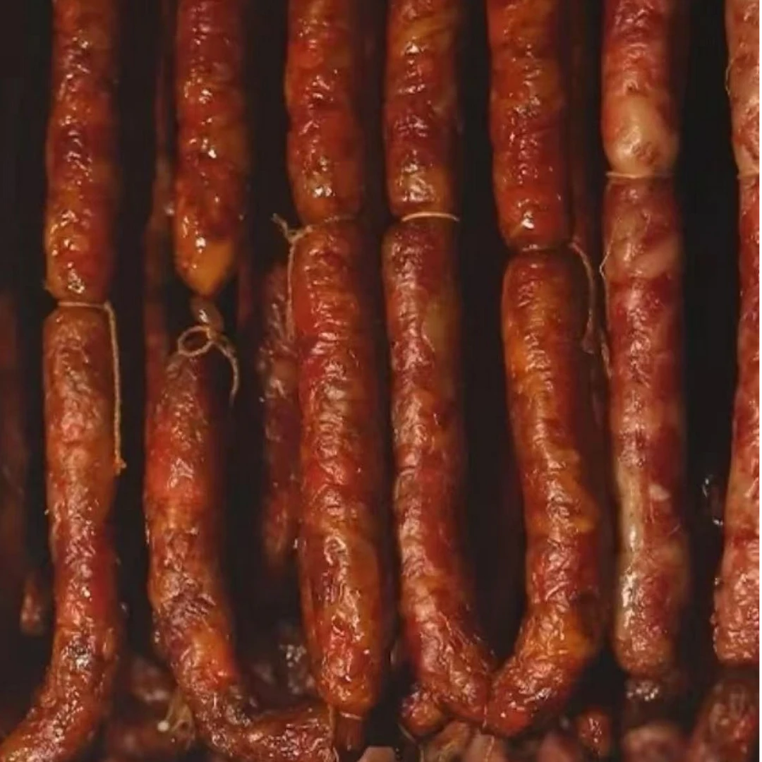 【现称 现拍】五峰湾潭 农户自养自熏腊香肠散装 一称一拍