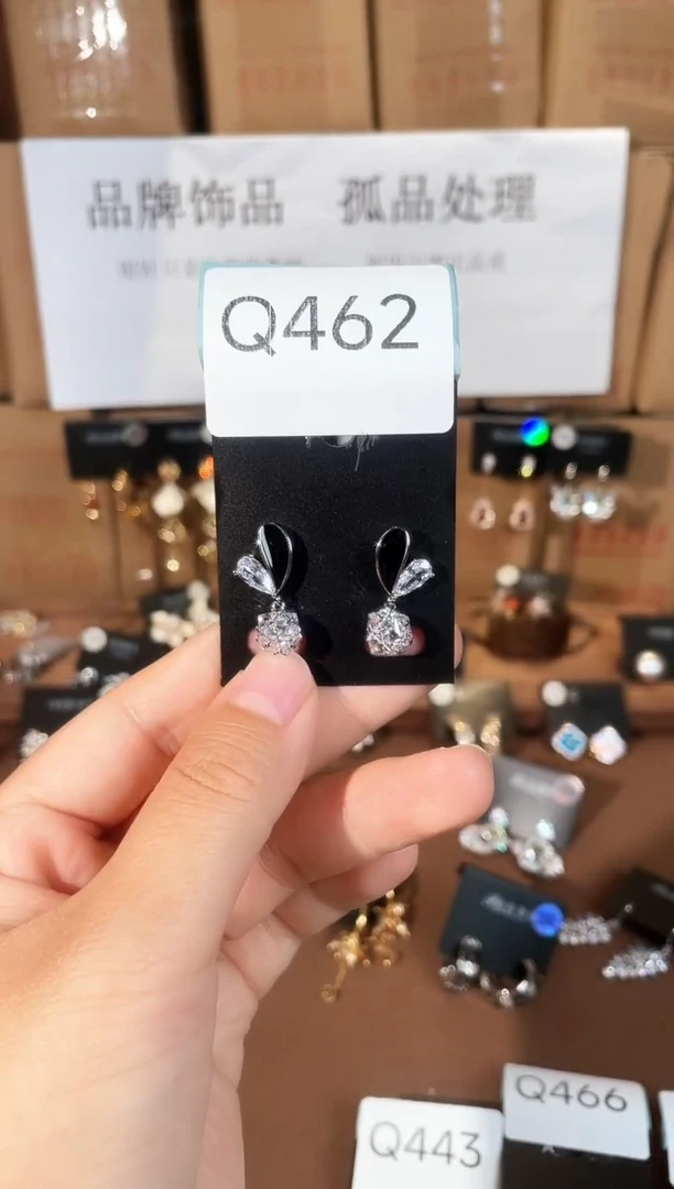 合金925银锆石Q462