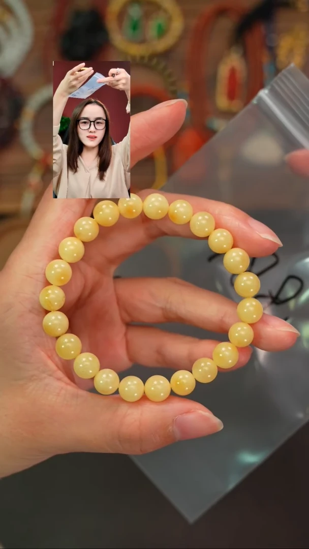 手串蜜蜡未镶嵌蛋****麻遇见匠心品质回血