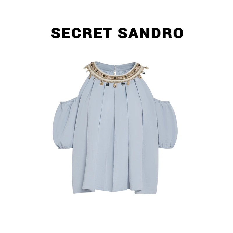 【韩佳人】【多娜&Secret Sandro粉丝专享】衬衫 C55299045N