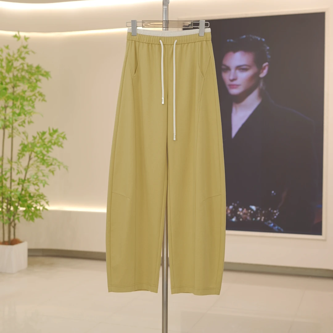 【认准正版】夏季百搭显瘦高腰窄版香蕉裤休闲裤-K85129