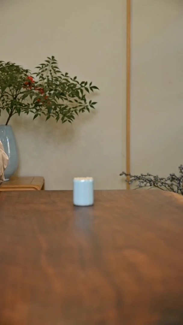 小雏菊盖置 天青 微瑕 无款