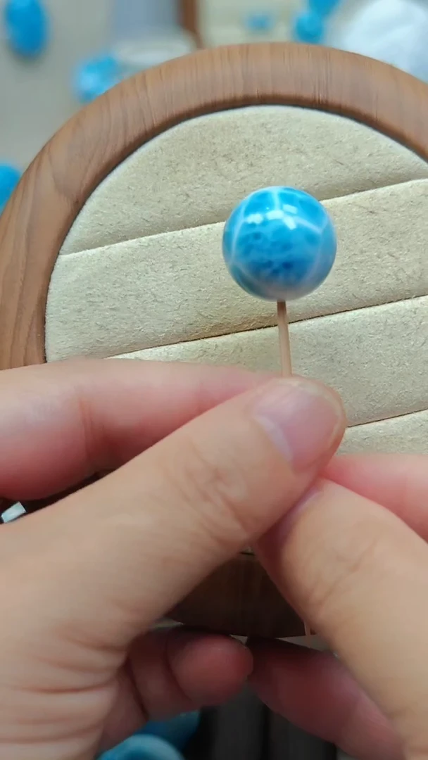 未镶嵌针钠钙石（海纹石）珠宝半成品小***静多样性发一