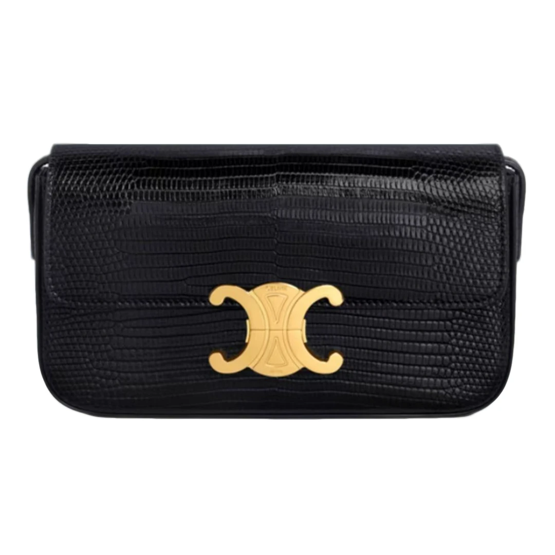 99新 Celine/思琳 安洁利思琳黑色稀有单肩包