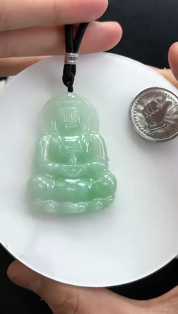 【闪购商品】翡翠颈饰未镶嵌观音