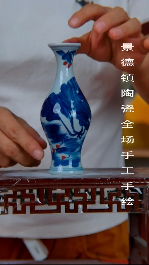 摆件景德镇陶瓷 全场手工手绘