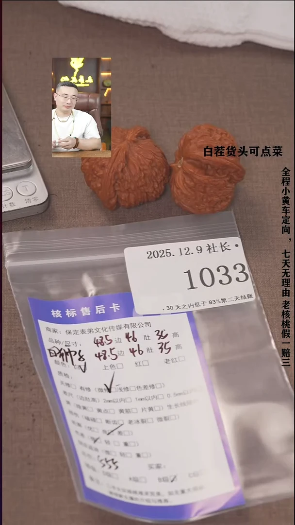 把件文玩核桃H***y諘帝文化1033白狮子