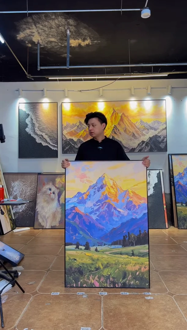 80*120 金山 黑框 (3米以下沙发适配)