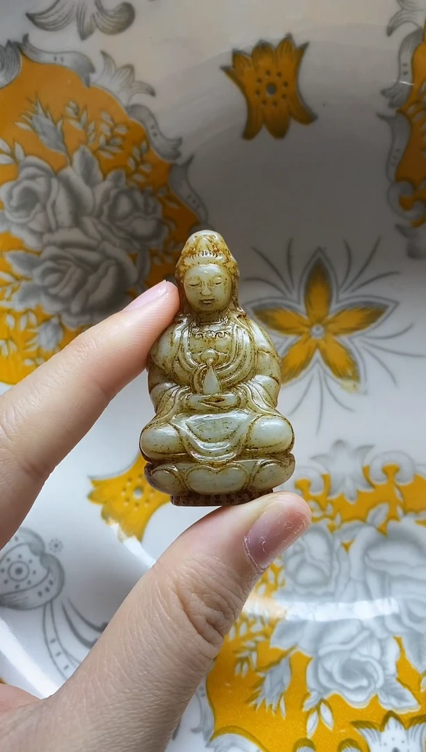 瓷片瓷片 瓷器 摆件 1个