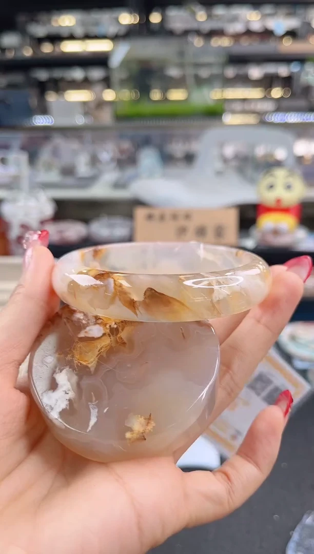 未镶嵌手镯石英质玉62圈口 （赠品镯心）3911456