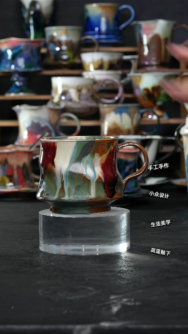 设计师款景德镇森涩手创陶瓷（食品级）079