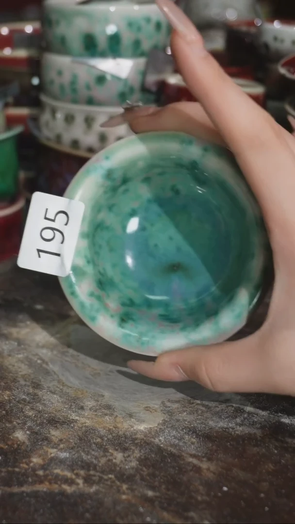 摆件精品窑变钧瓷茶器