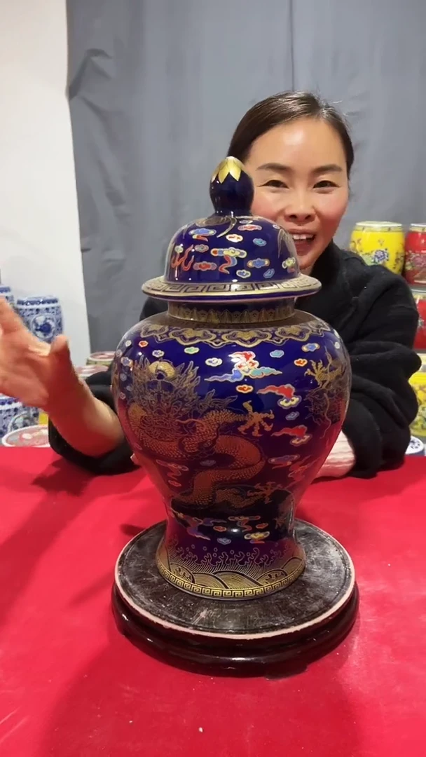 【闪购商品】蓝色将军罐