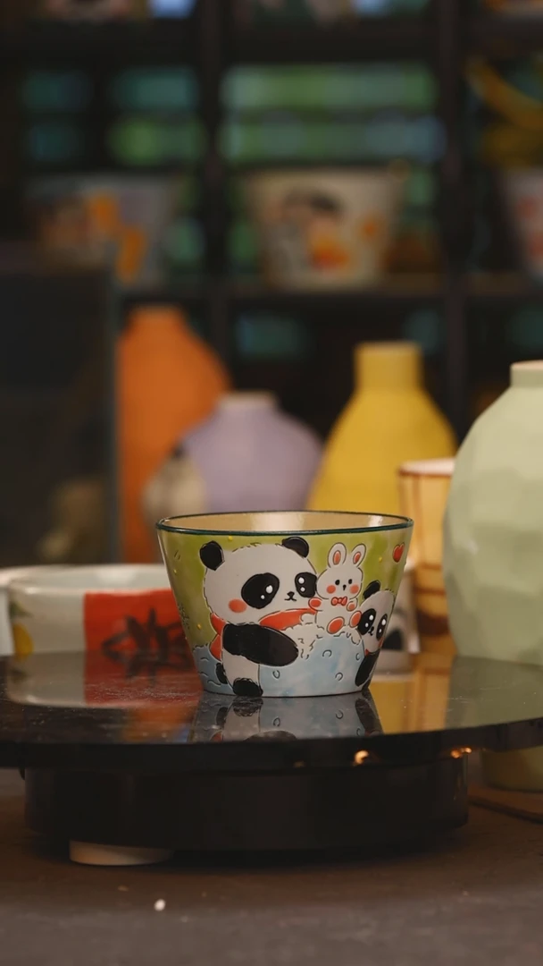 【闪购商品】摆件设计师陶瓷创意手作陶瓷景德镇