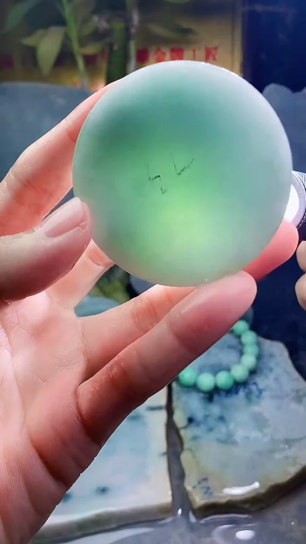 未镶嵌挂件翡翠小雨240