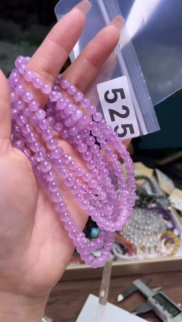 【闪购商品】锂辉石手串5.5/525未镶嵌多样性发一件