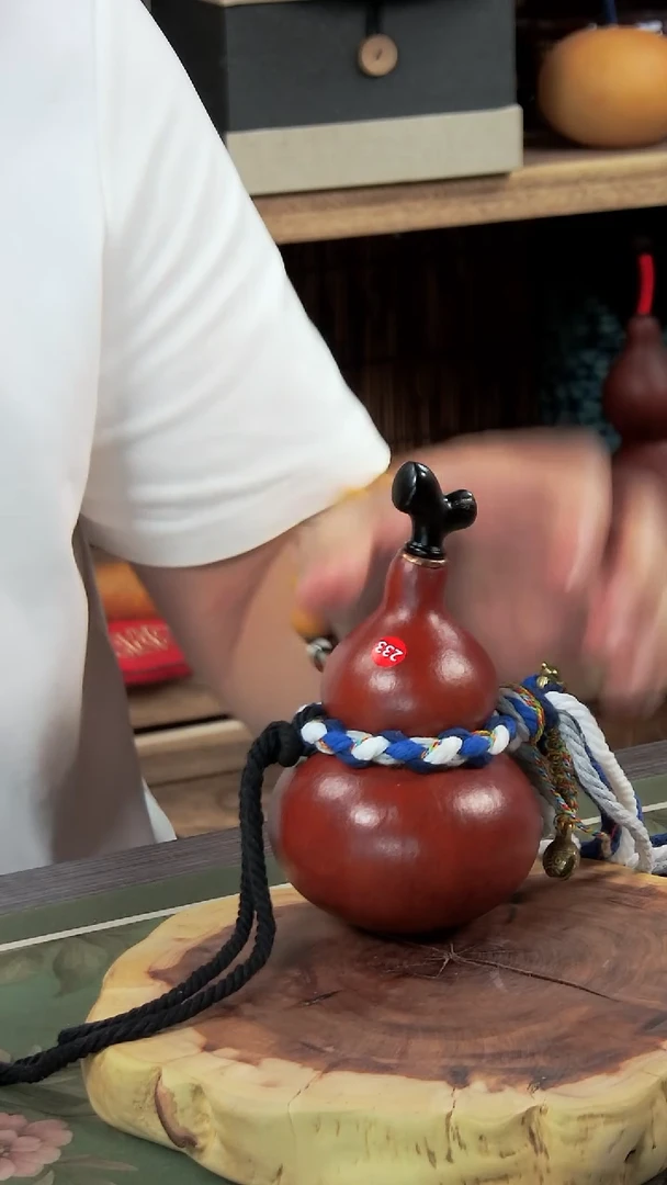 古艺大漆酒葫芦 编号233