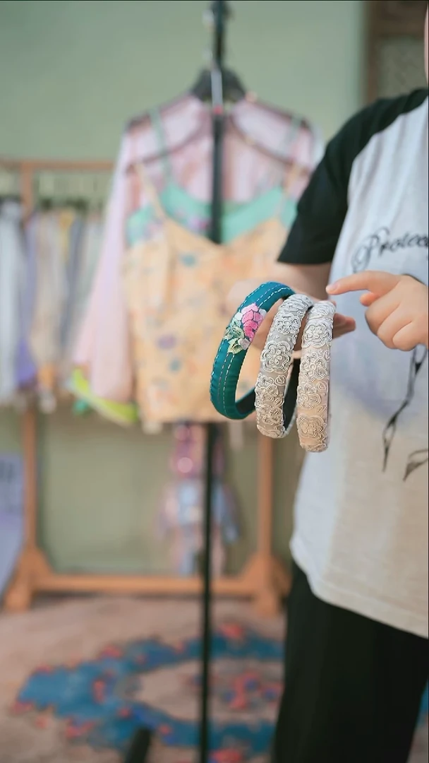 刺绣苏绣发箍 不挑颜色