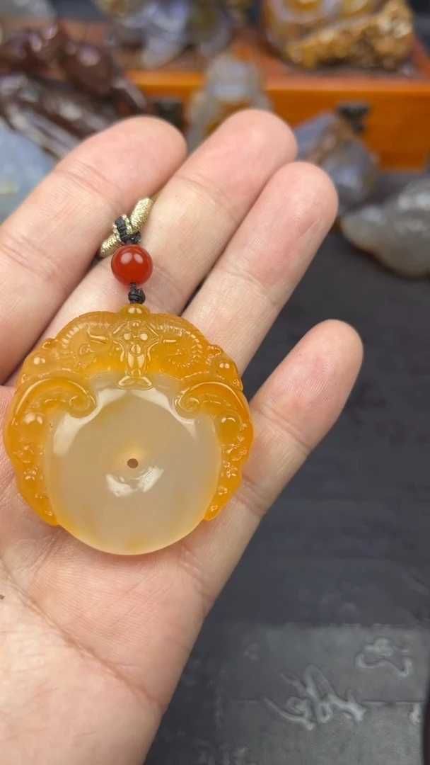 【闪购商品】玛瑙/玉髓吊坠未镶嵌1