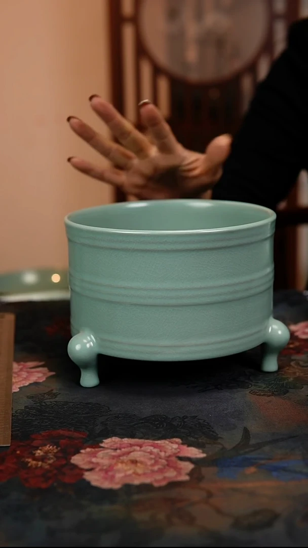 瓷片原产地原矿釉汝瓷