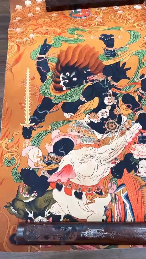 卷轴画16031唐卡