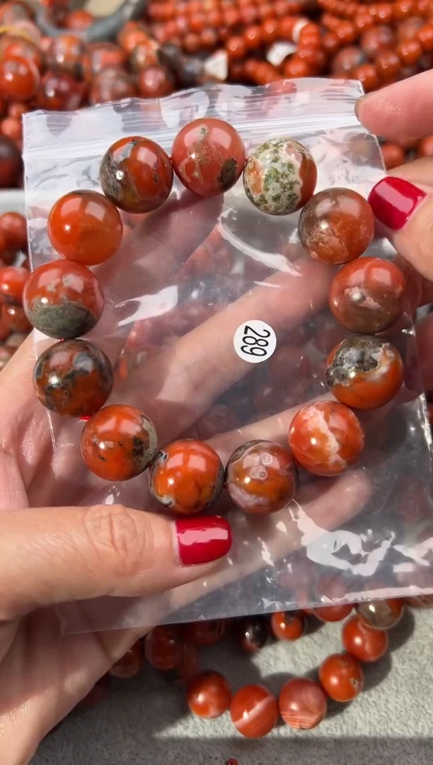 未镶嵌手串南红玛瑙17+