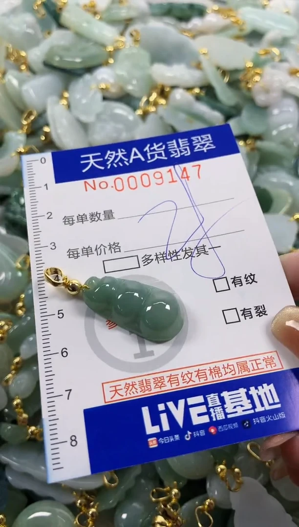 颈饰未镶嵌翡翠天然A货翡翠