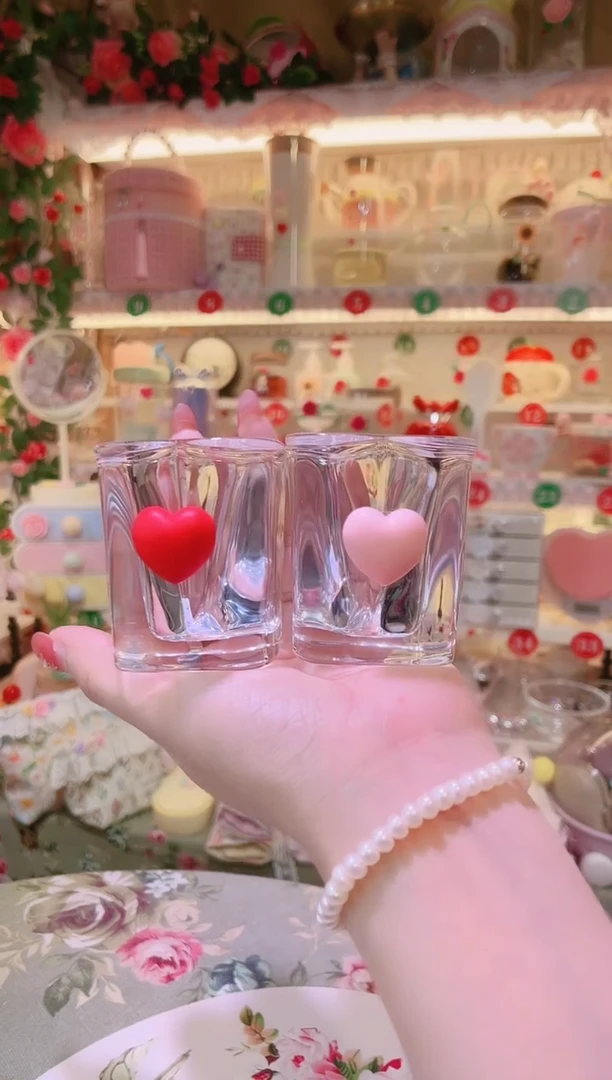 爱心酒杯2个——手工制作品质好！