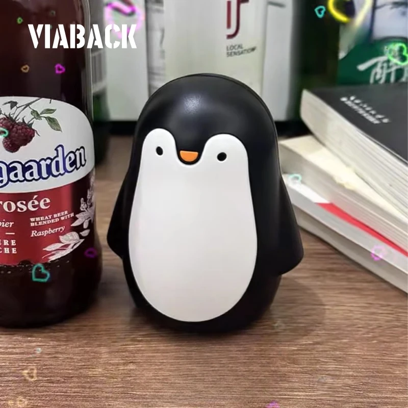 企鹅按压式开瓶器家用创意开盖器卡通便携开罐器啤酒饮料起瓶器
