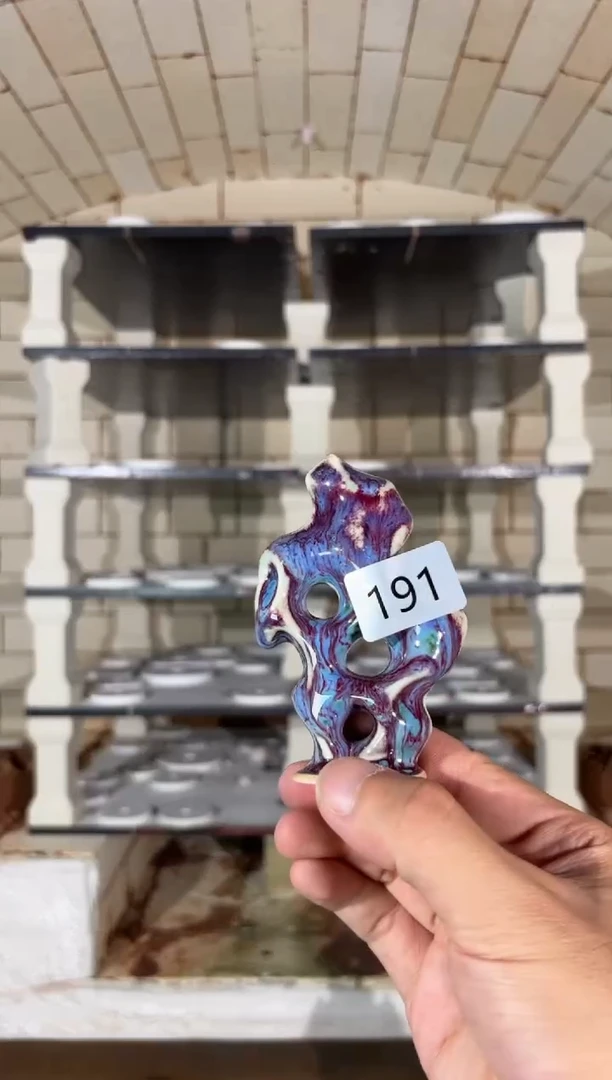 摆件精品窑变钧瓷茶器