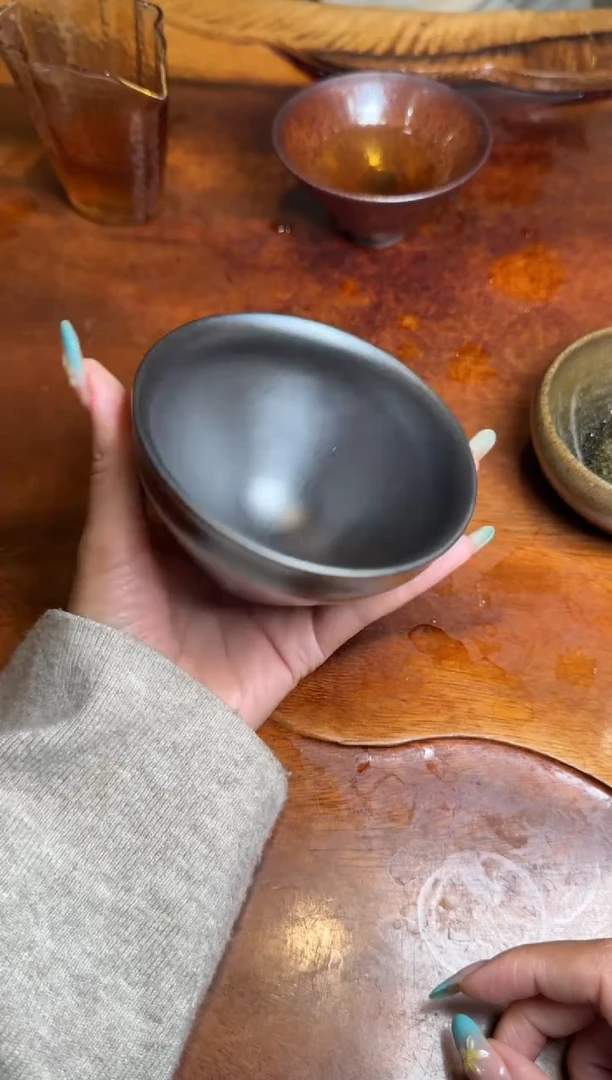 茶盏许杰龙窑柴烧102