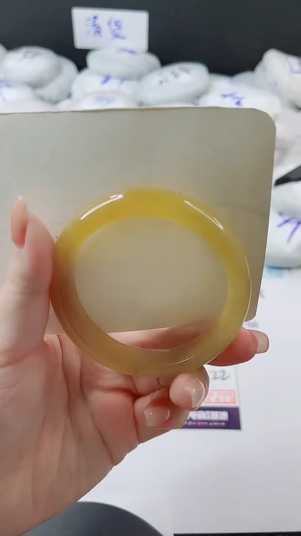 未镶嵌手镯石英质玉多样性发货L322