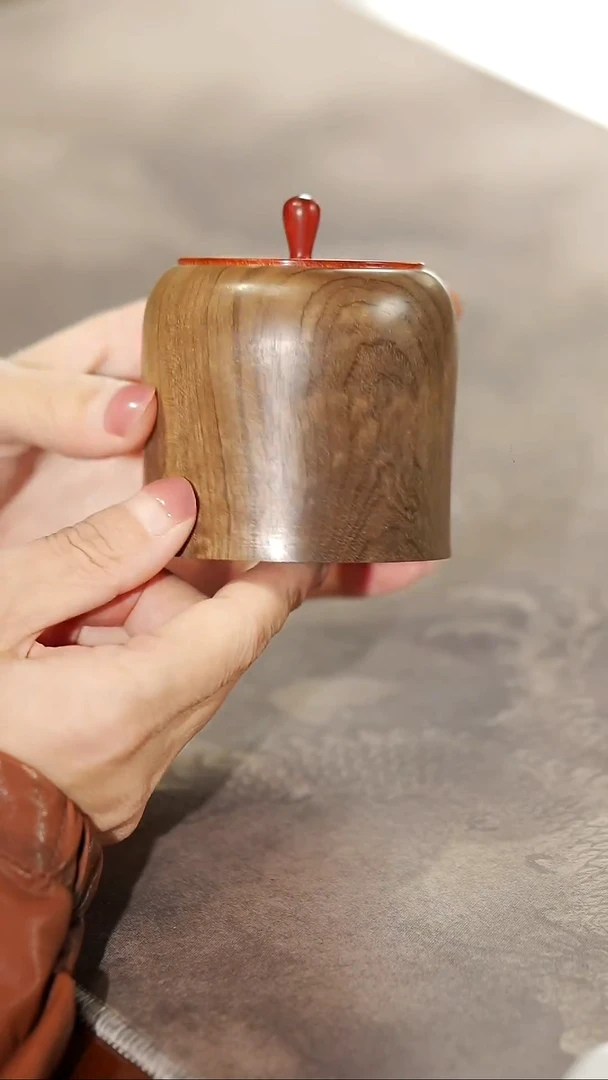 金丝楠019茶仓茶叶罐