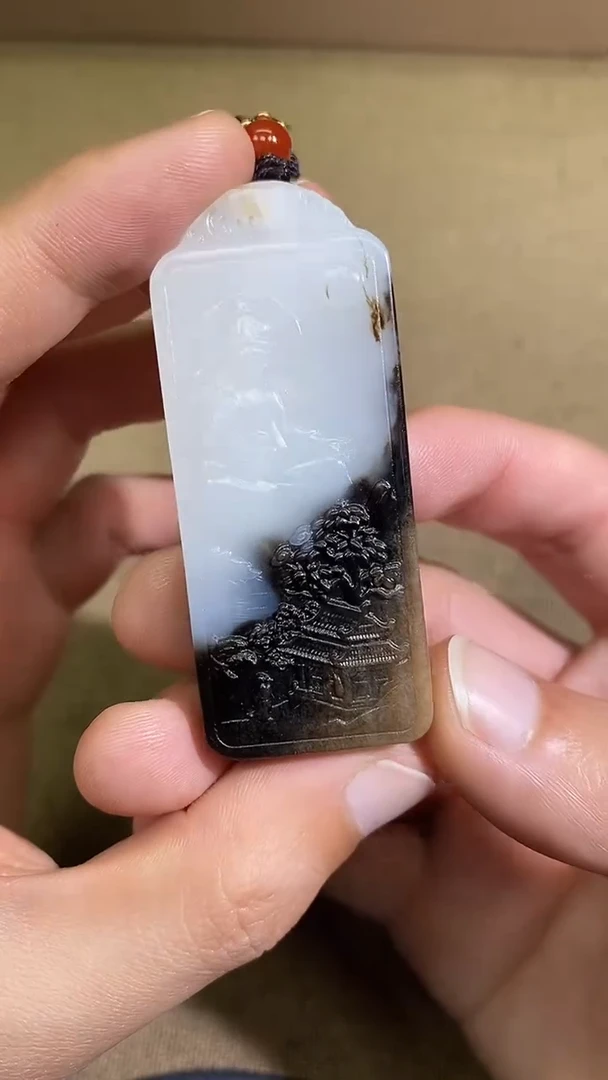 颈饰未镶嵌和田玉A7