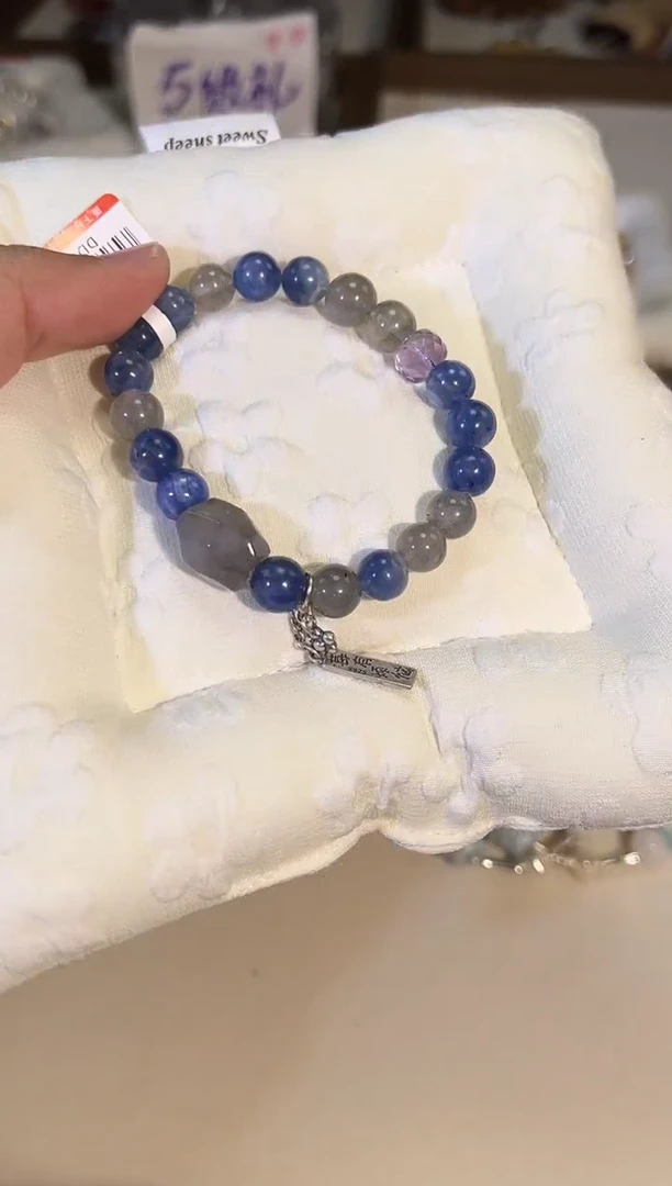 未镶嵌蓝晶石手串g067多样性发货一件