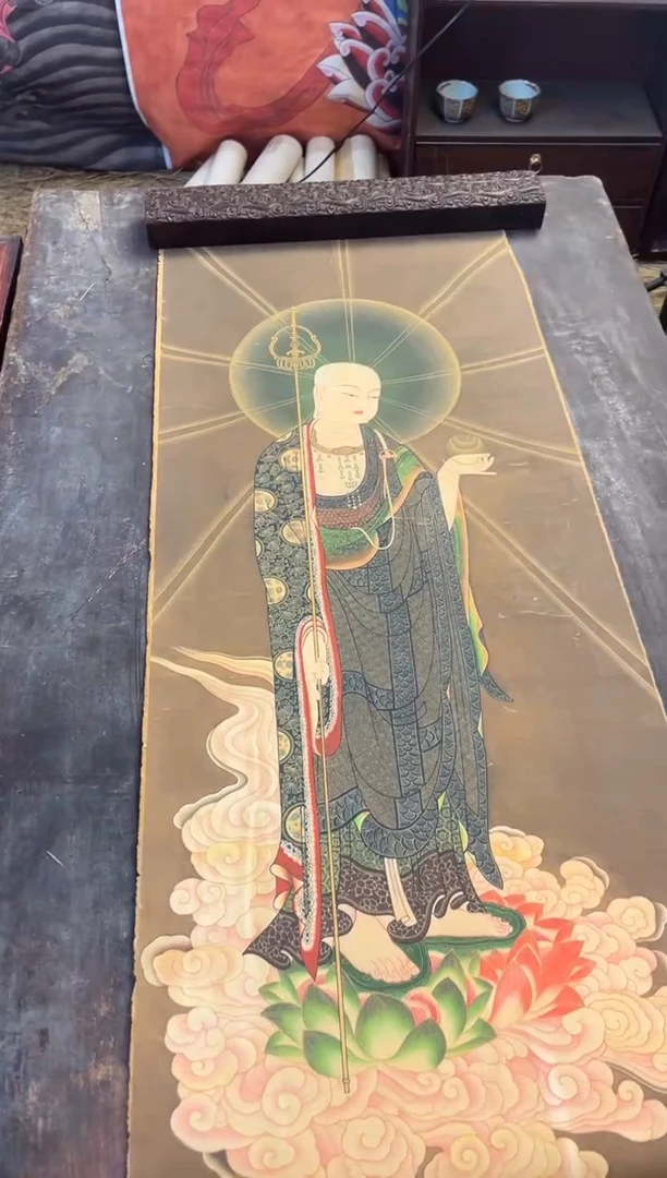 卷轴画大朱画院老六专属AA86