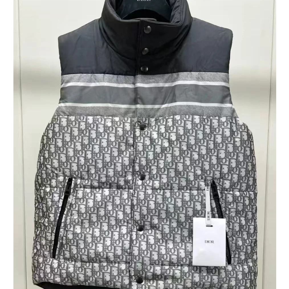 99新 DIOR/迪奥  老花双面马甲  s码